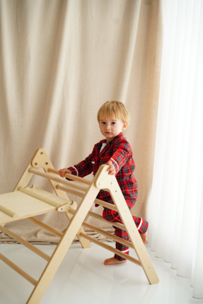 Minik Fare Montessori Pikler Üçgeni I Tırmanma Üçgeni