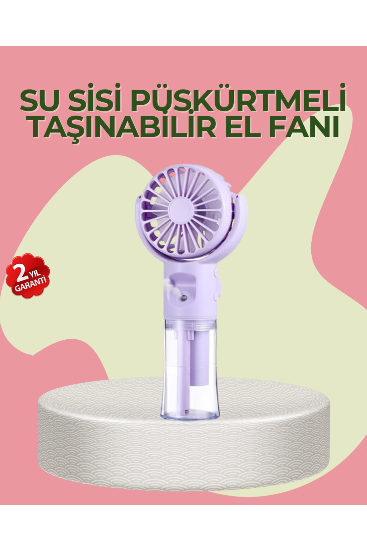 noip 4 Kademeli Serinletici Su Buharlı El Vantilatörü