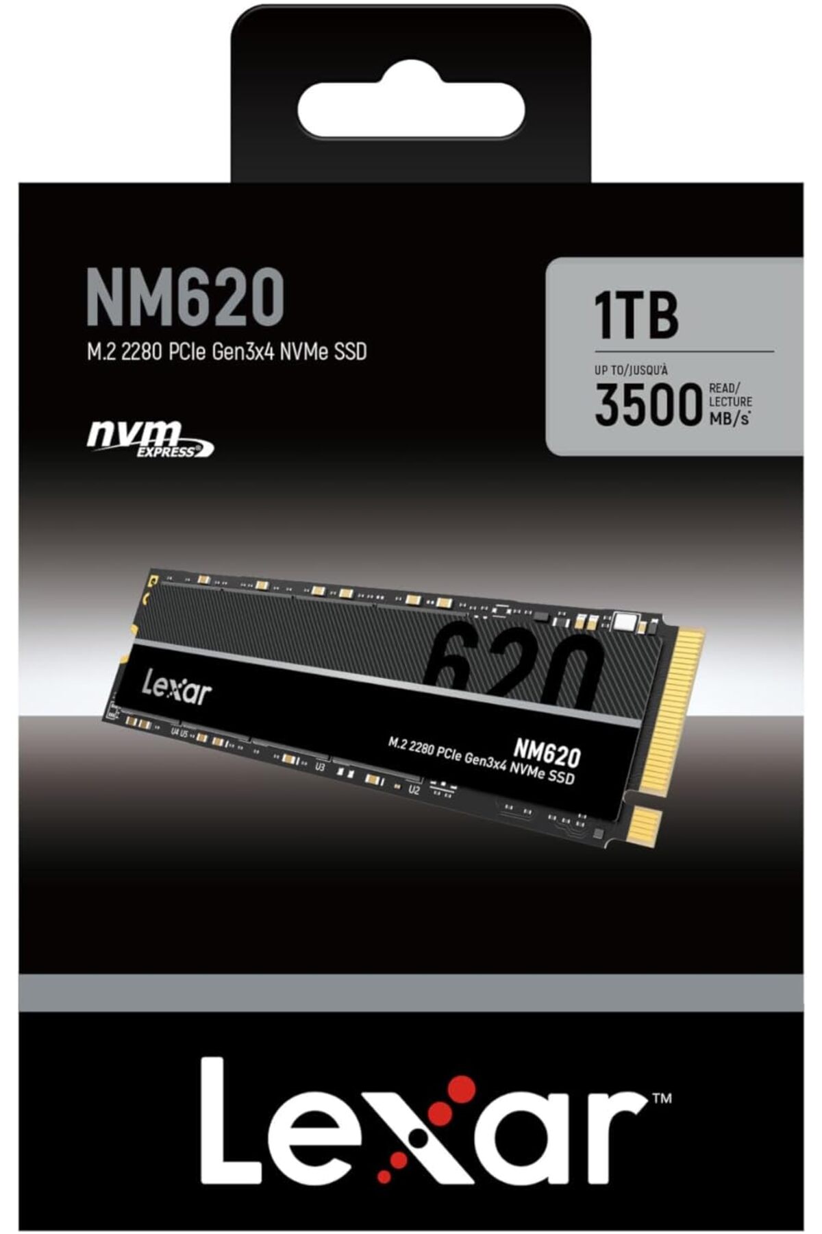 NM620 1TB M.2 2280 NVMe PCIe Gen3x4 SSD - سرعة قرا...