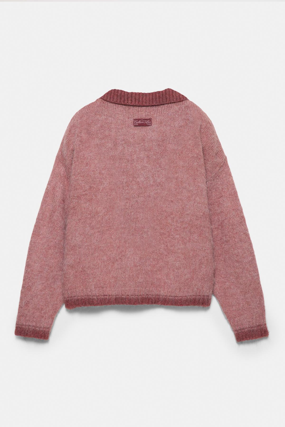 Pull & Bear  Polo yaka kazak - Görsel 7