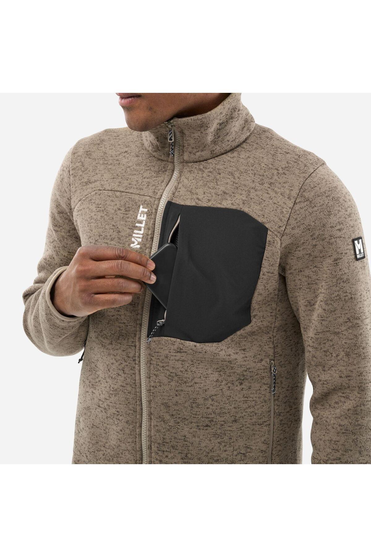 ژاکت پشمی مردانه CHAM KNI JKT زیپ کامل MIV10618 N9904 Grey-L — رنگارنگ MIV10618 N9904MIG.N9904XL — تصویر 5 از 7