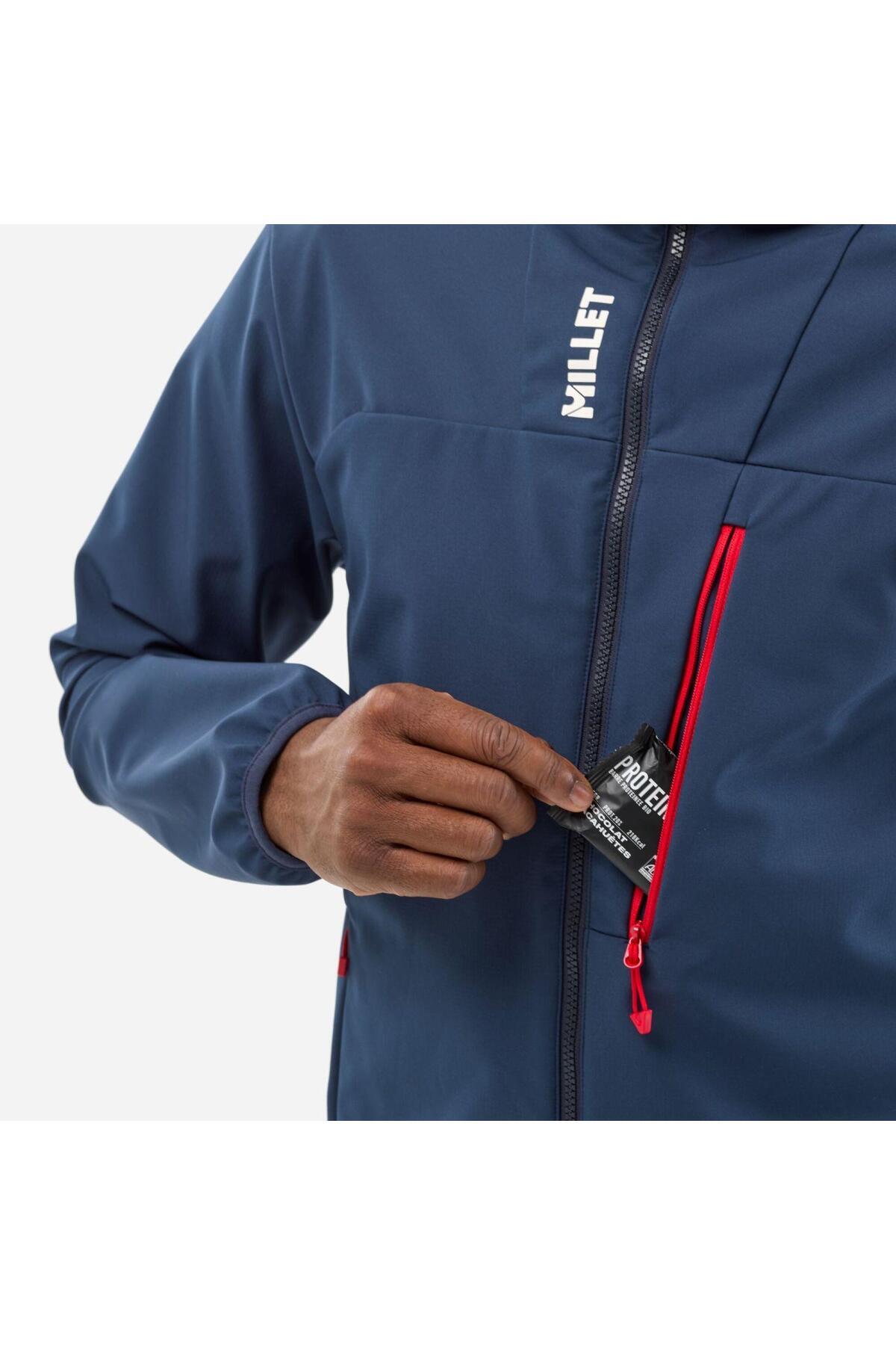 SENECA Softshell Jacket HD Men MIV10538 N7317 Sapphire-XL — رنگارنگ MIV10538 N73177317XL — تصویر 8 از 8