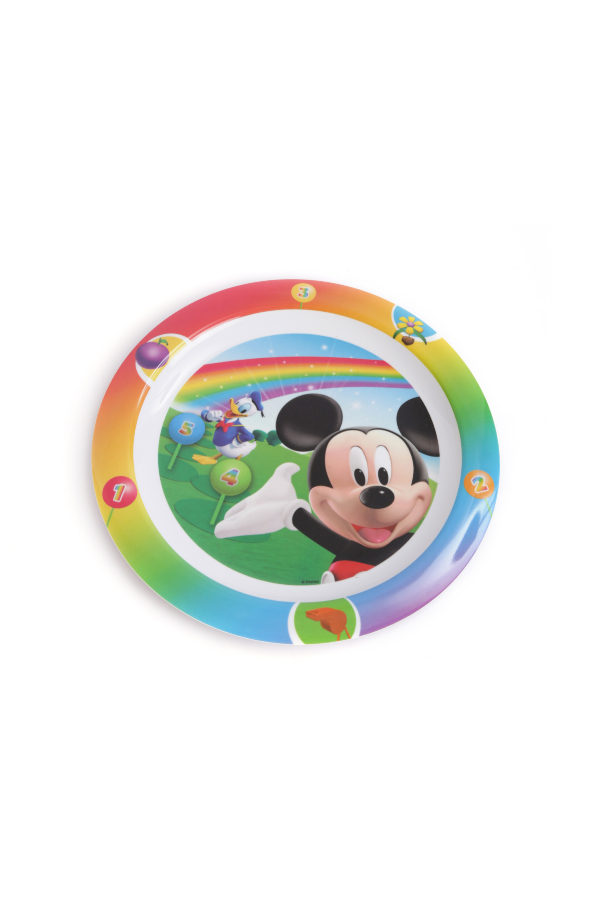 kbobaby Trudeau Disney Mickey Renkler Çocuk Yemek Tabağı fotoğrafı 2 (önizleme)