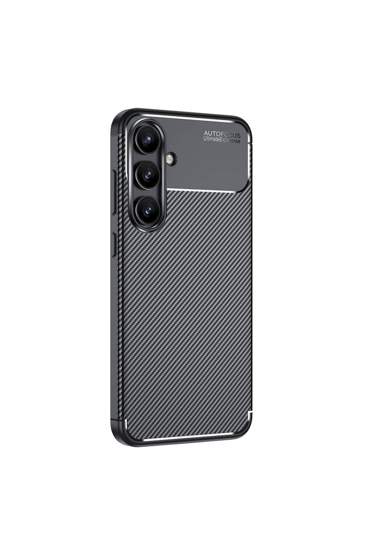 Galaxy S24 FE Kılıf JoieCreatif Negro Silikon Kapak - Siyah