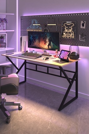TEKATEL Oyuncu Masası Ofis masası Bilgisayar Masası Metal ayaklı Çalışma Masa...