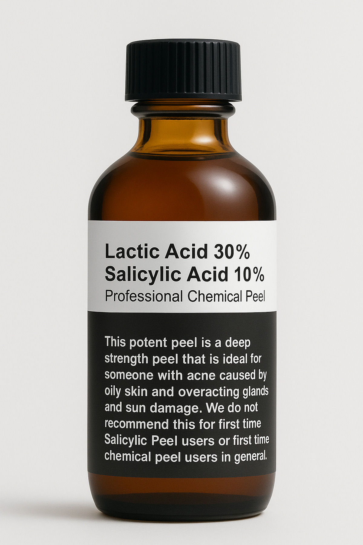 %30 Laktik Asit + %10 Salisilik Asit Güçlü Peeling Serum – Büyük Boy 100 ml — fvg55 — تصویر 3 از 6