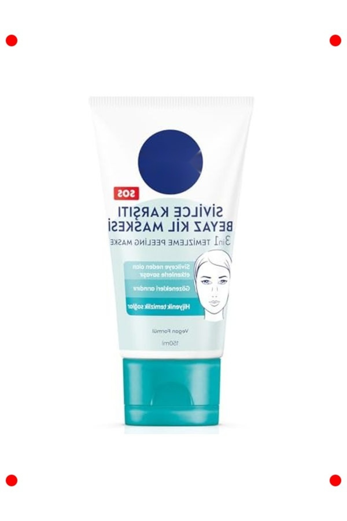 Genel Markalar جنرال مارک 3'ü 1 Arada Karşıtı Kil Maskesi 150ml — emrKZMTKN0YJU