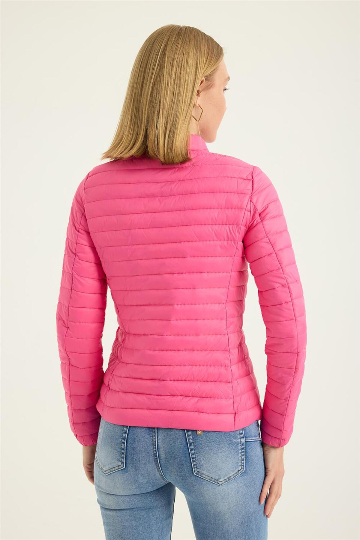 Home Store  Puffer Dik Yaka Mont - Görsel 5