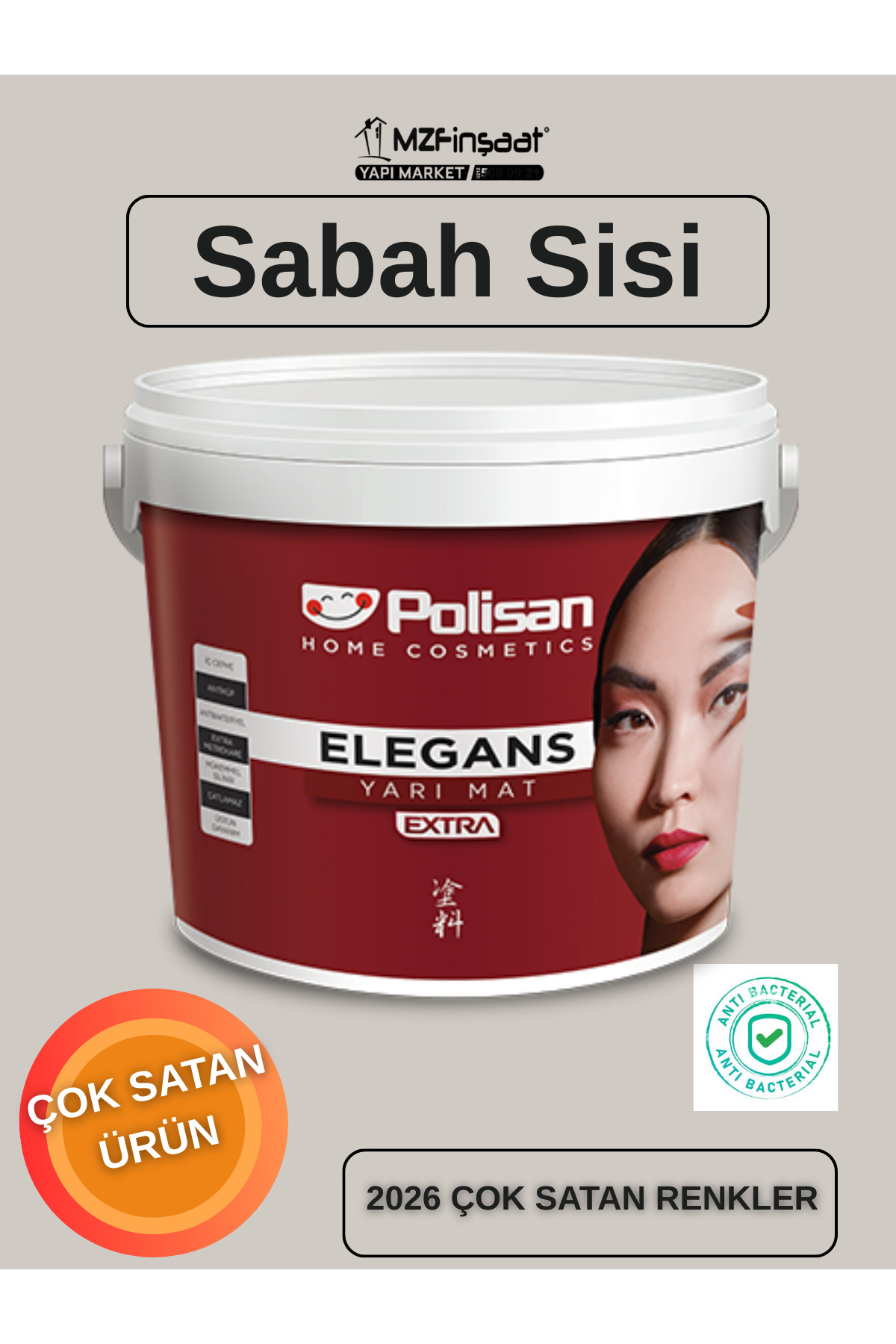 Elegance Extra Semi-Matte Anti-Mildew Interior Paint Morning Mist