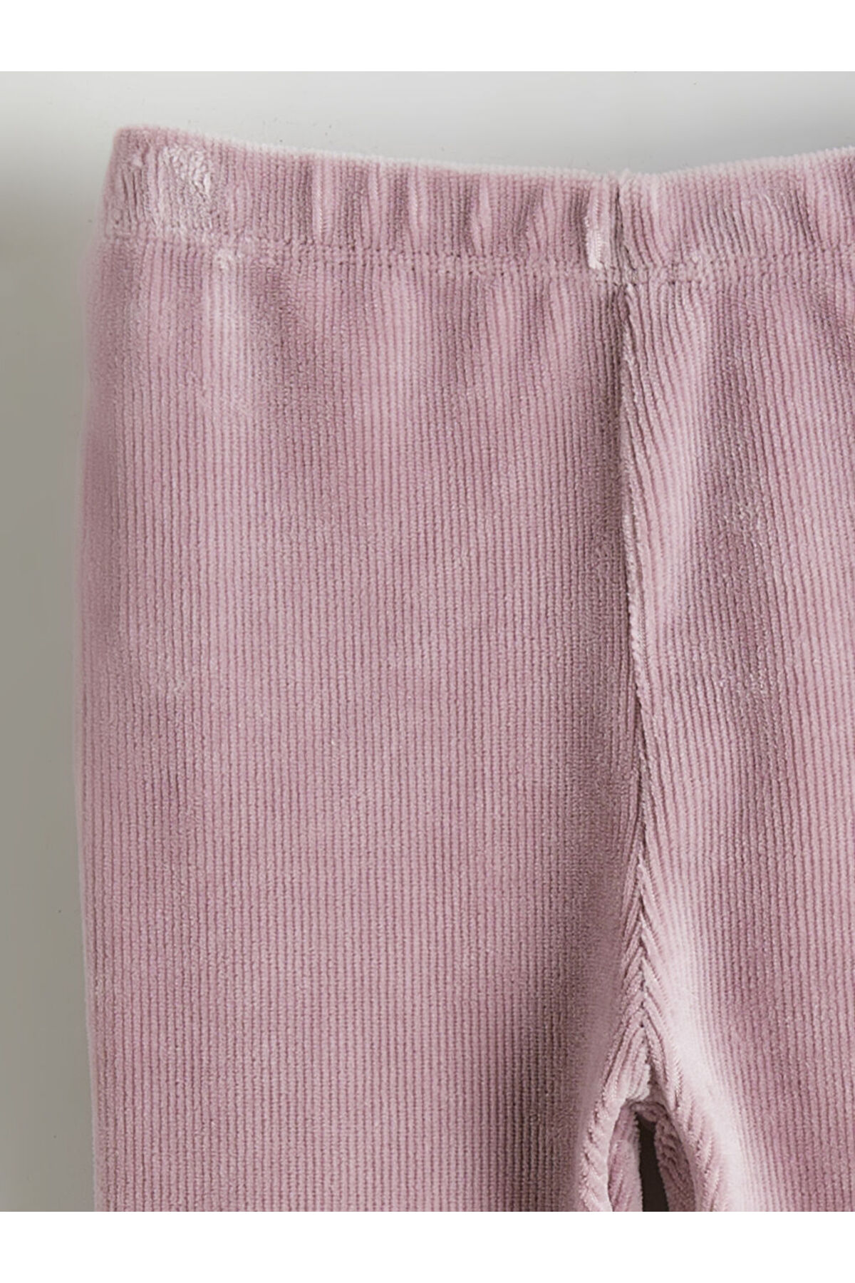 LC Waikiki GiyÇık Store den Lila Kadife İspanyol Paça Kız Bebek Tayt fotoğrafı 2 (önizleme)