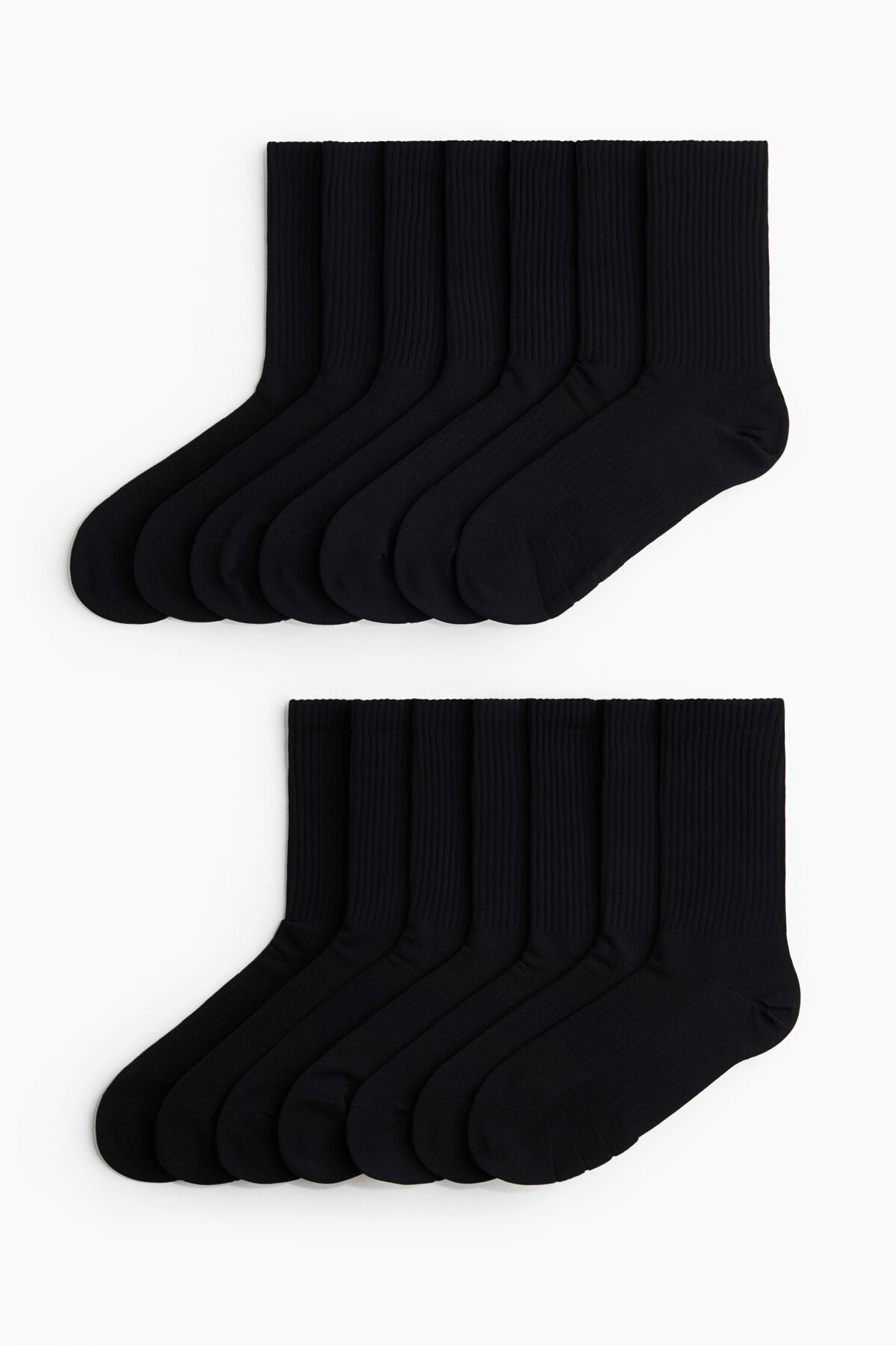 جوراب‌های ورزشی بسته ۷ عددی DryMove™ اچ اند ام جوراب ورزشی H&M