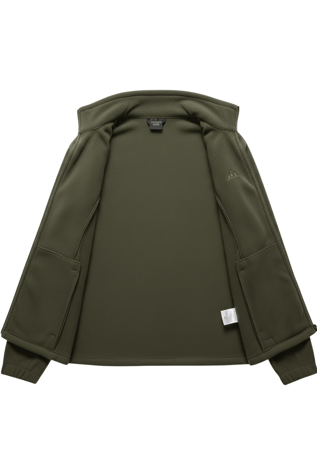 GENIUS STORE Unisex Polar Tam Fermuarlı Outdoor Polar Ceket Tactical Polar Kadın-erkek Polar Renkli-tam görsel 3
