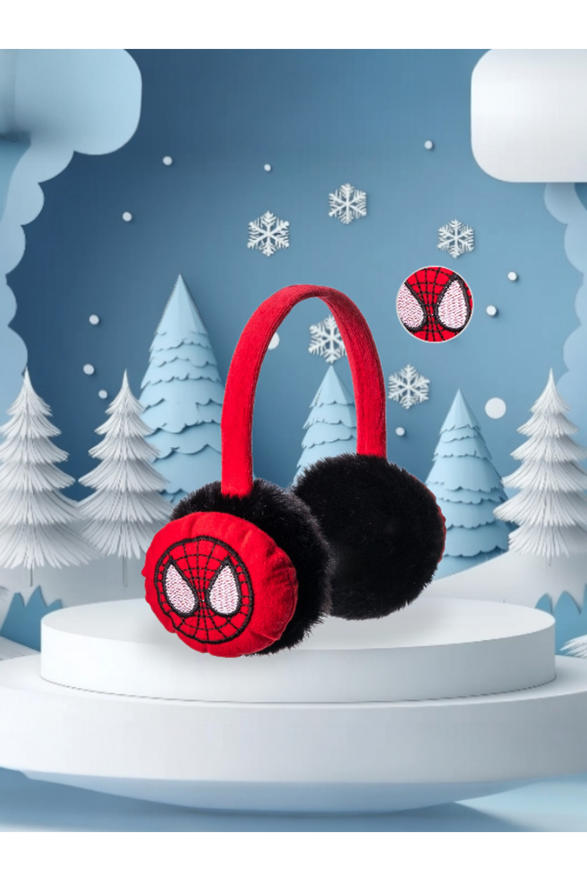 Pinkish aksesuar Peluş kulaklık