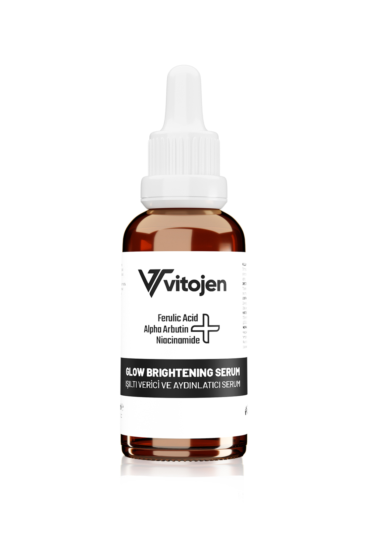 Vitojen Aydınlatıcı Serum | Cilt Tonu Eşitleyici & Leke Görünümünü Azaltıcı Formül — 20