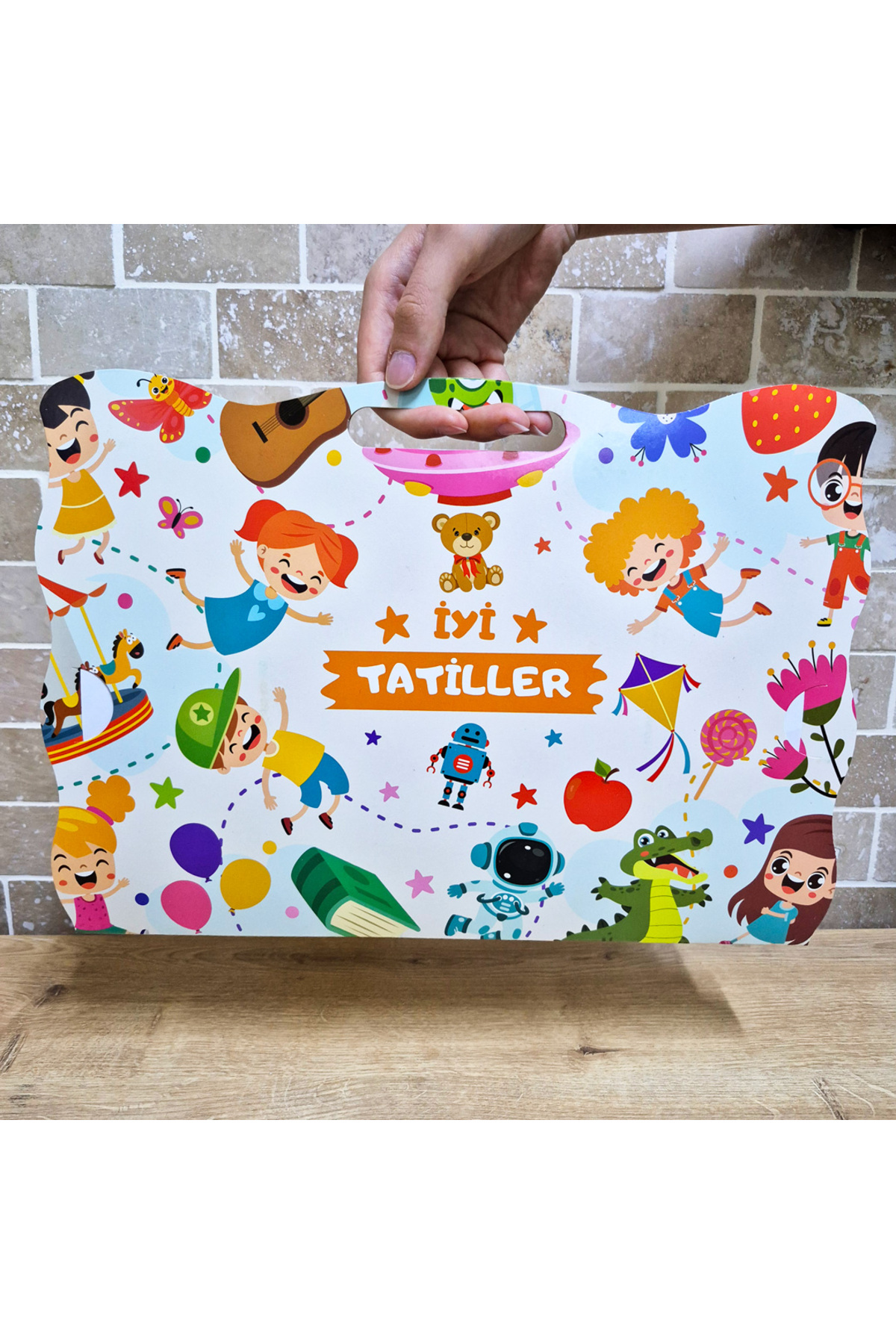 Etkinlikdenizi  Tatil Şenliği Çantalı Gelişim Raporu Karne Kılıfı (1 ADET) - Görsel 2