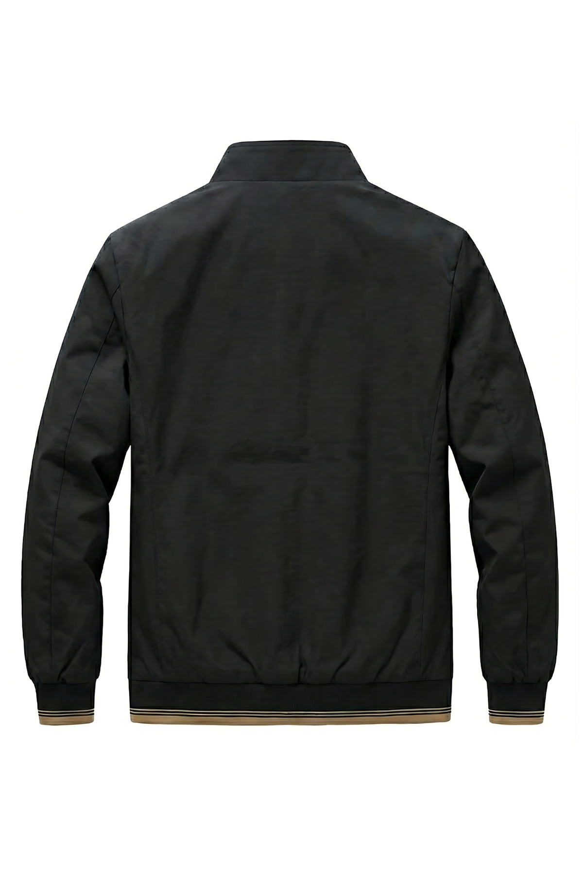 ixir  İçi Kürklü Nakış Armalı Mevsimlik Erkek Mont & Ceket Siyah - Görsel 3