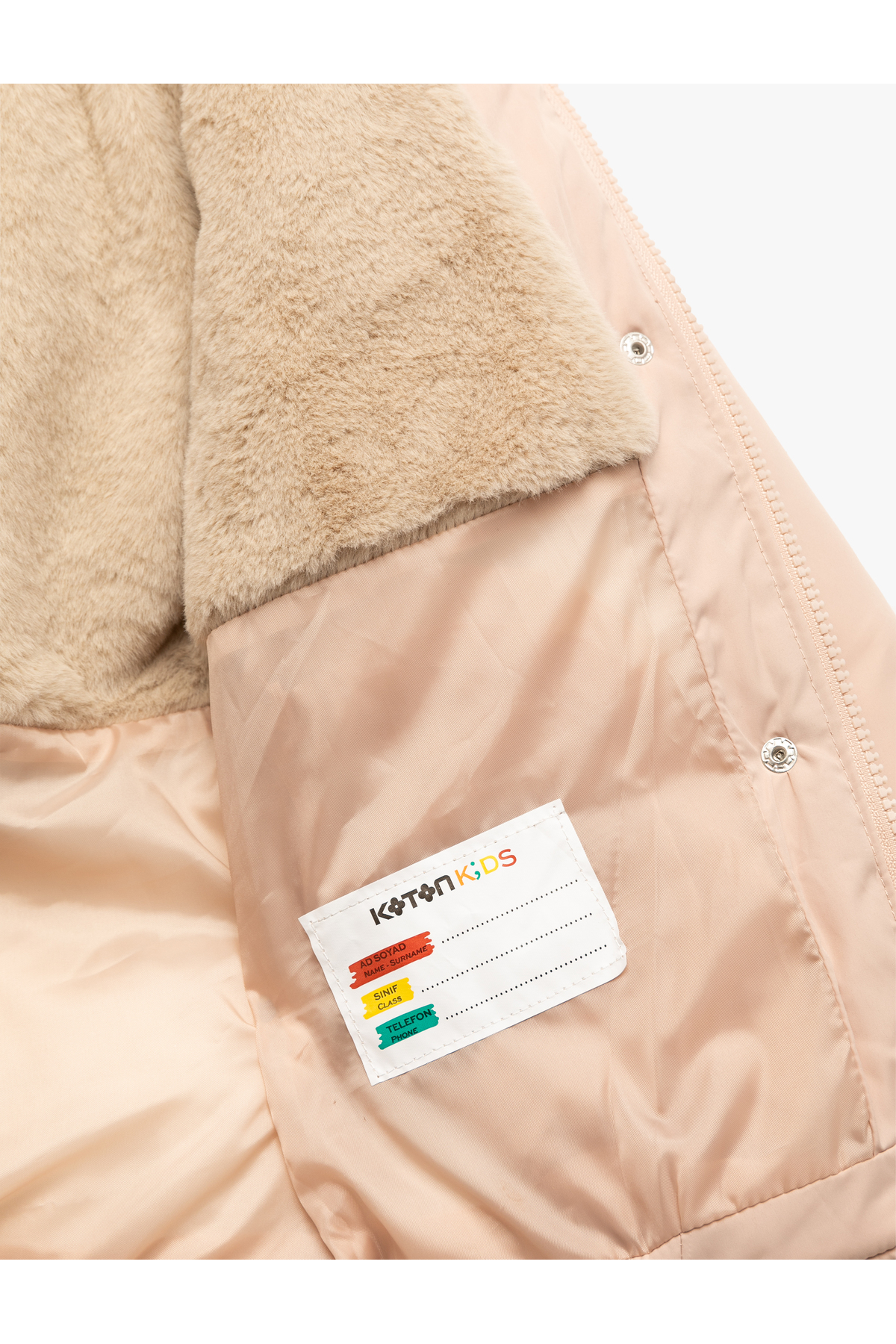 Koton Kapşonlu Uzun Kollu Kapitone Şişme Mont fotoğrafı 4 (önizleme)