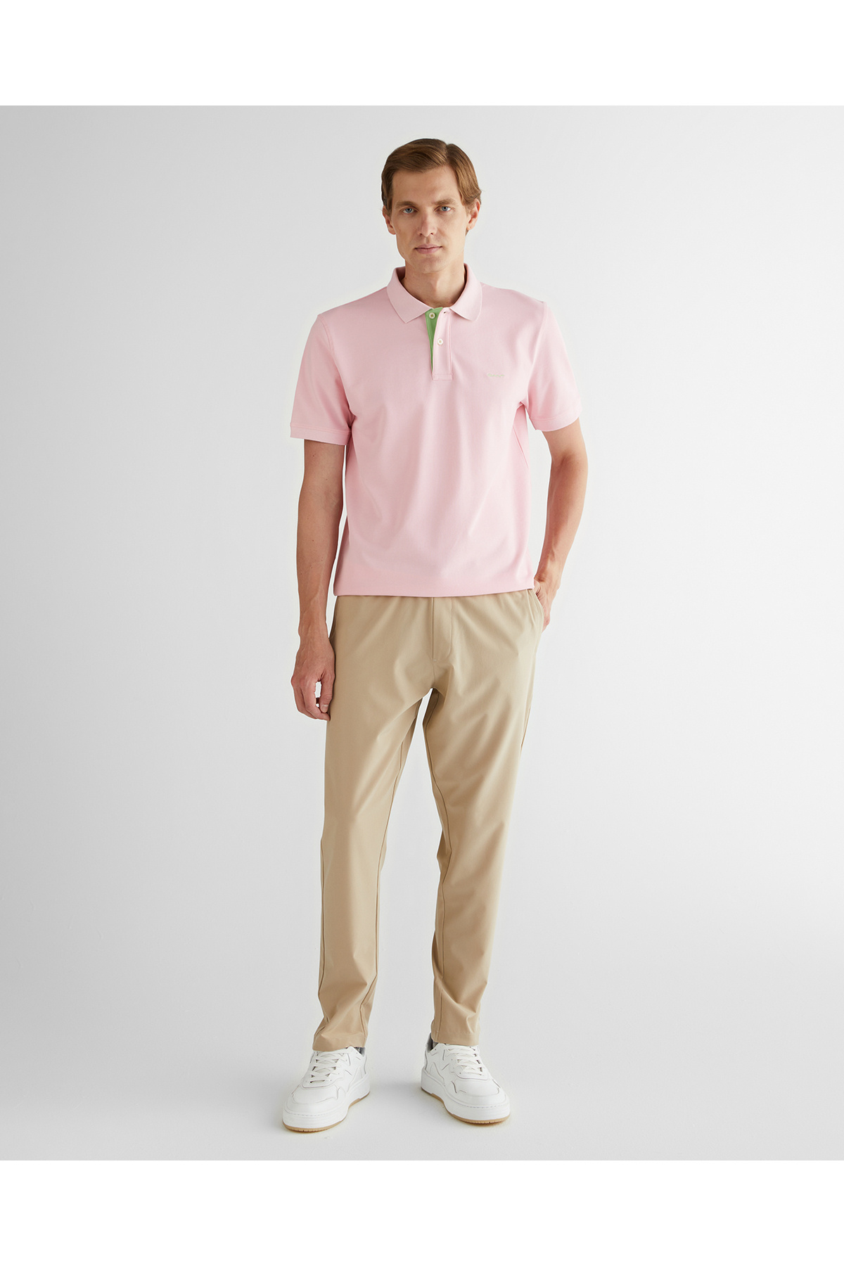 گنت شلوار ورزشی بژ مردانه