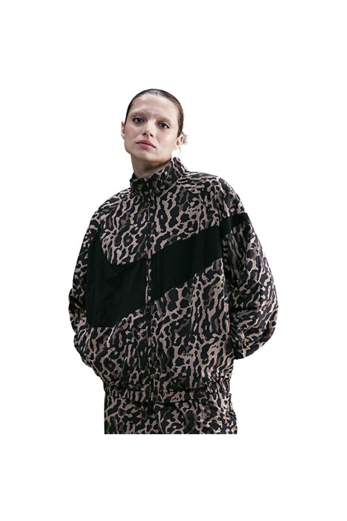 nike leopard print jacket