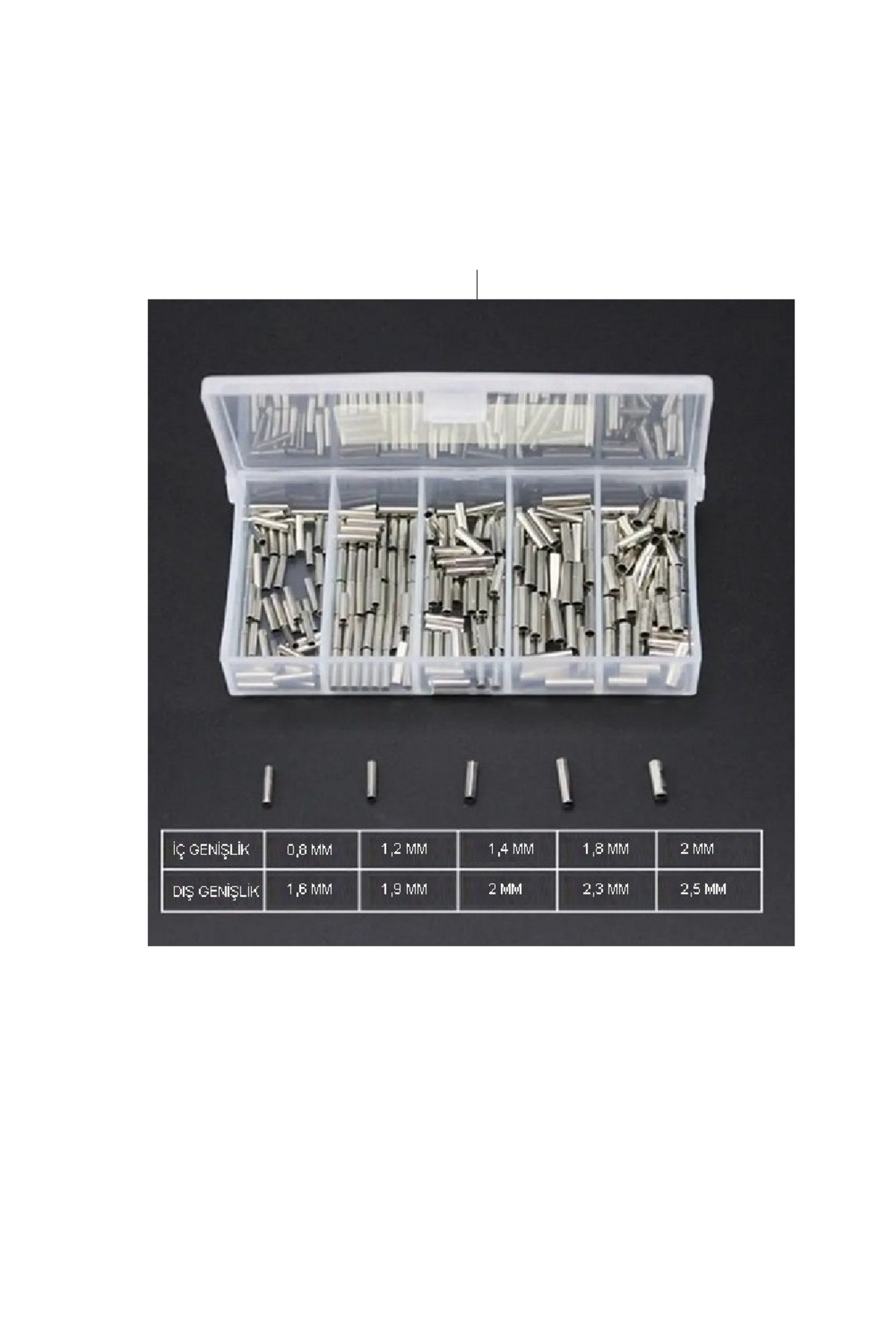 CAPTAIN Çelik Tel Sıkıştırma Burcu Tekli 250'li Kutu