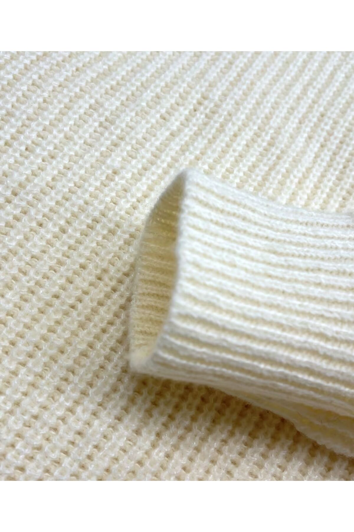 FAVORİST  ERKEK ÖRME TRİKO KAZAK BİSİKLET YAKA BTK - Görsel 4