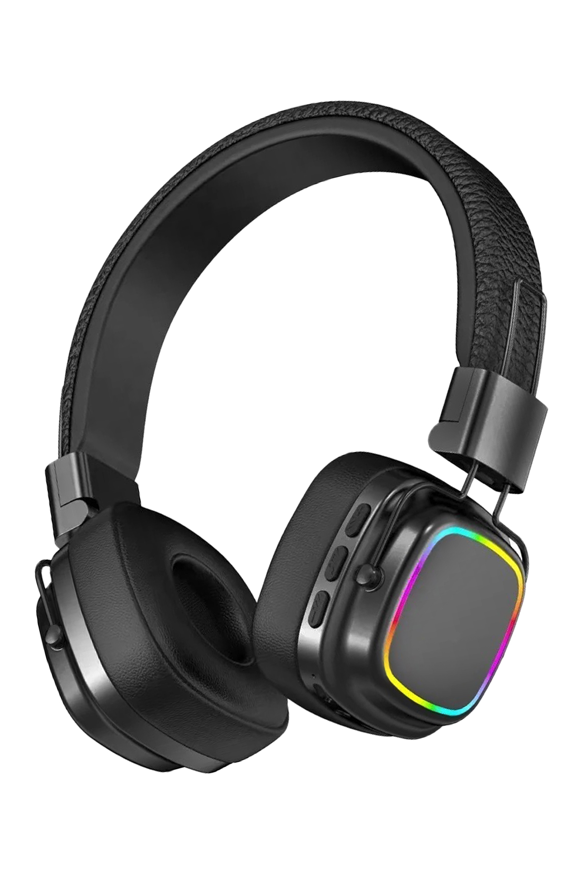 MTL Retro Kablosuz Stereo Suni Deri Kafa Bluetooth Kulaklık RGB