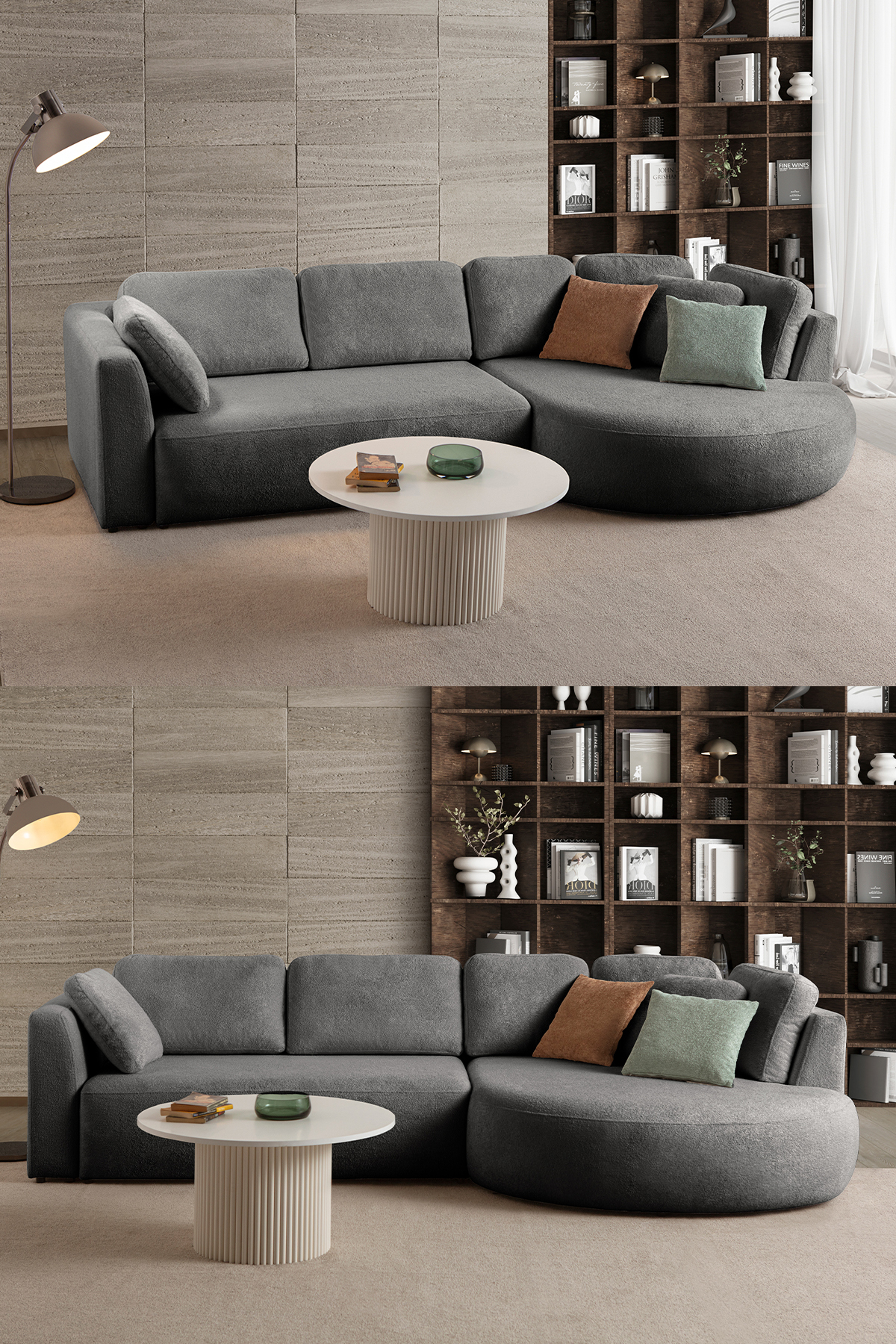 KOSEI メッシュユニフォーム Lサイズ Eymense Venezia Köşe Koltuk Antrasit Sağ Köşe - Fiyatı, Yorumları