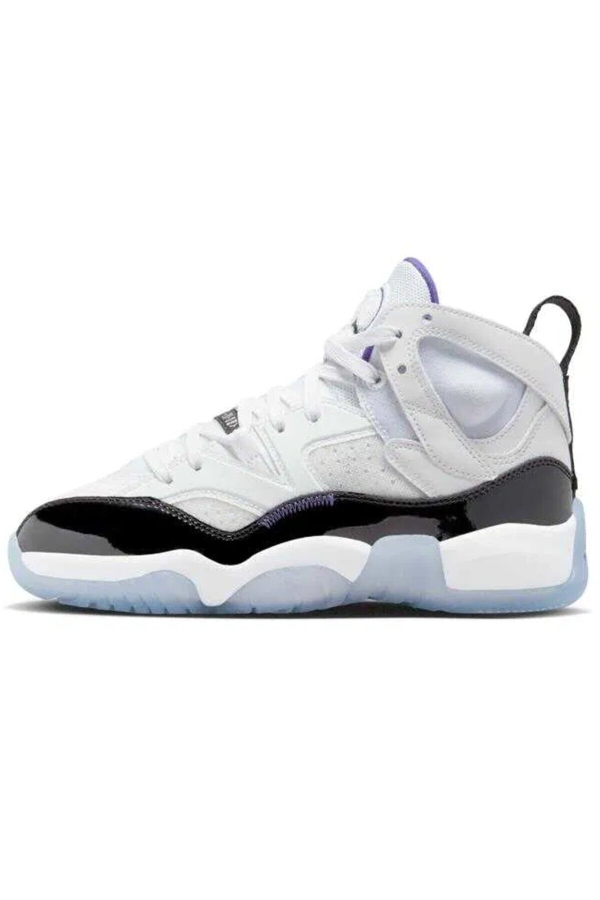 Nike Jordan Jumpman Two Trey Leather Unisex Basketball Shoes Hakiki Deri Basketbol Ayakkabısı Beyaz