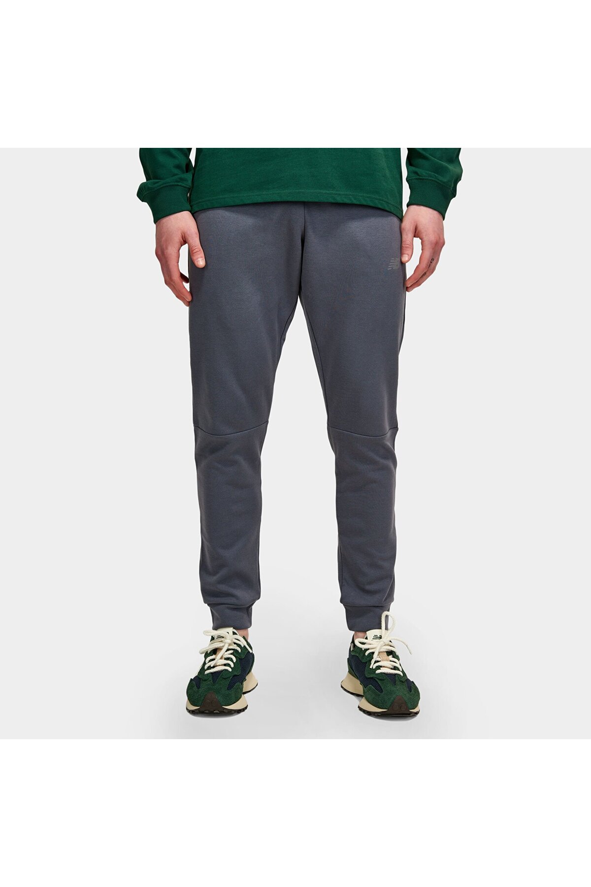 شلوار ورزشی مردانه خاکستری سبک زندگی نیو بالانس شلوار گرمکن ورزشی New Balance