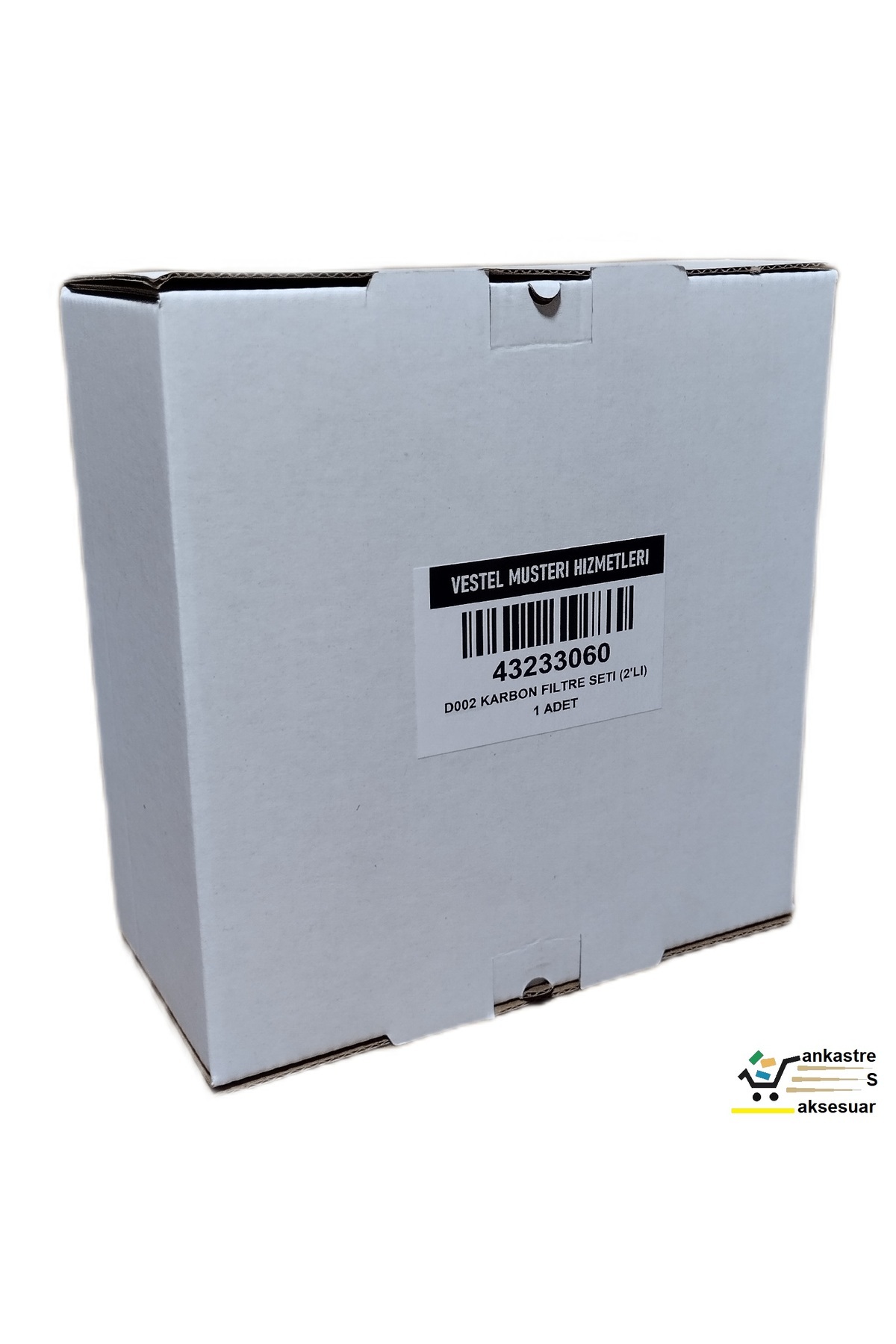 VESTEL AD 63330 G (V15016793) Davlumbaz Karbon Filtre 1Çift 2li