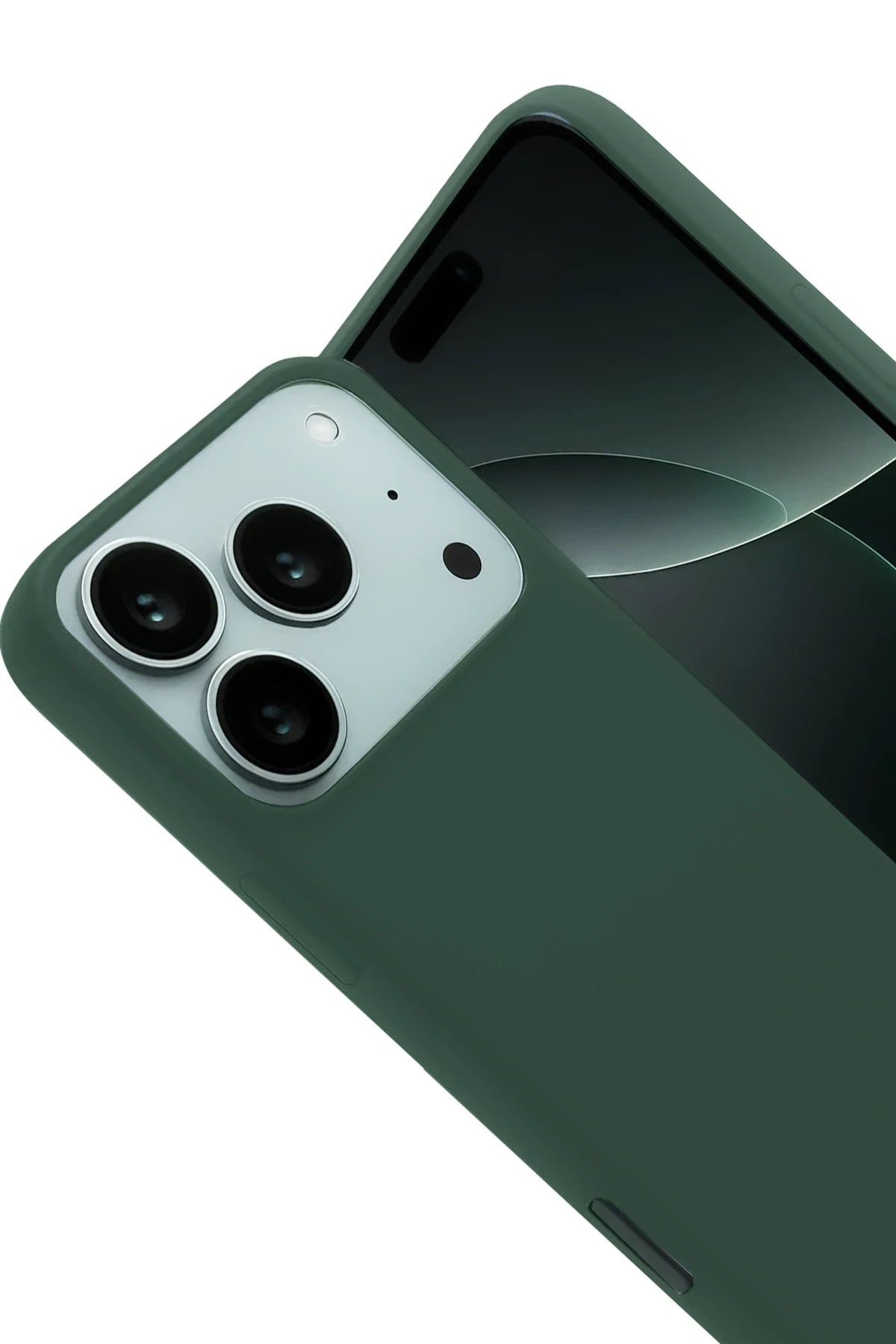 Apple iPhone 17 Pro İçin Uyumlu Içi Kadife Kamera Korumalı Silikon A Kalite Lansman Kapak