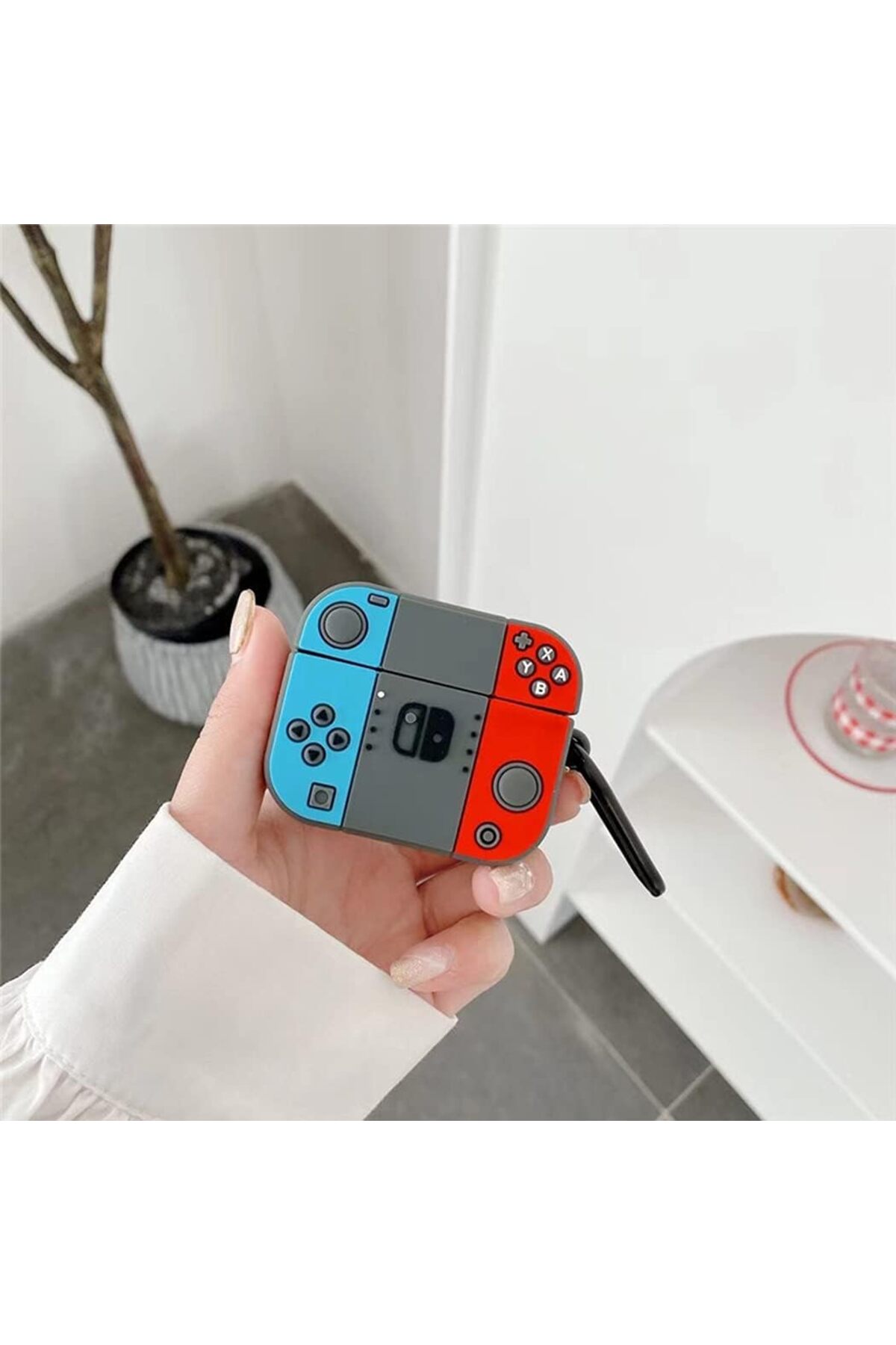 AirPods Pro 3rd Generation Compatible Cute Nintendo Anti-Shock Headset Case with Console Figure
