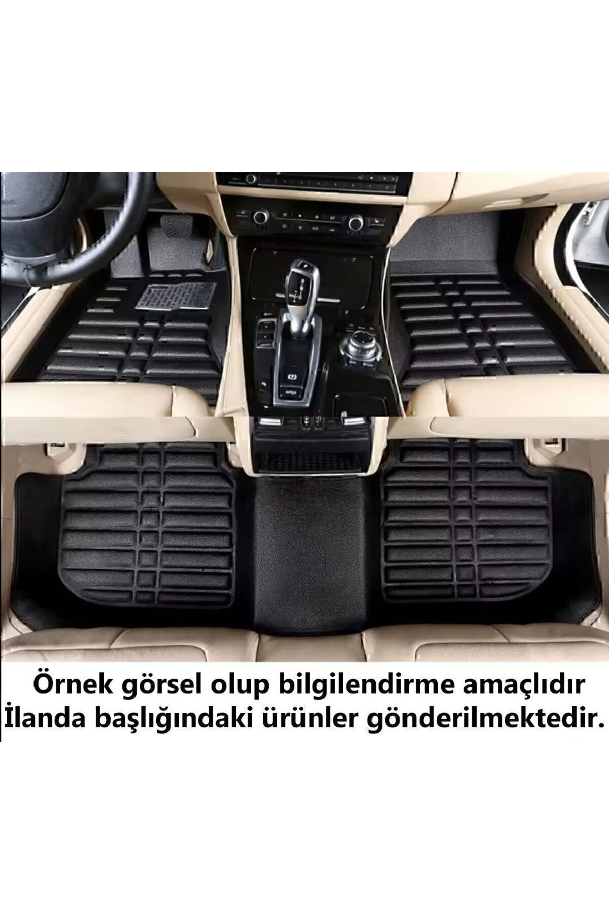 Drs Tuning Volkswagen Passat B7 2010-2014 5D Havuzlu Karbon Dizayn Paspas Seti