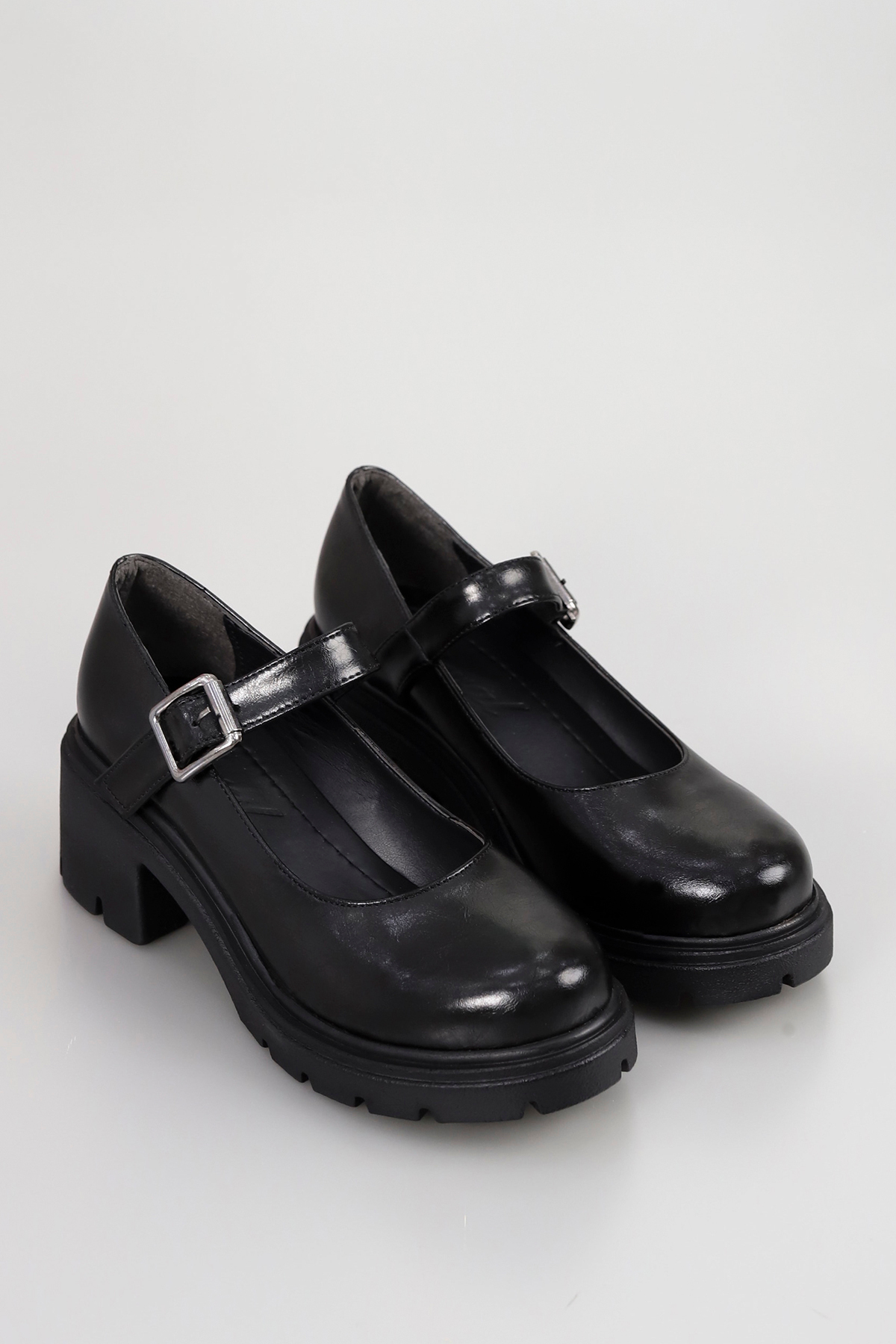 kajal ayakkabı JVL 027 Kemer Bağlamalı Loafer görsel 7