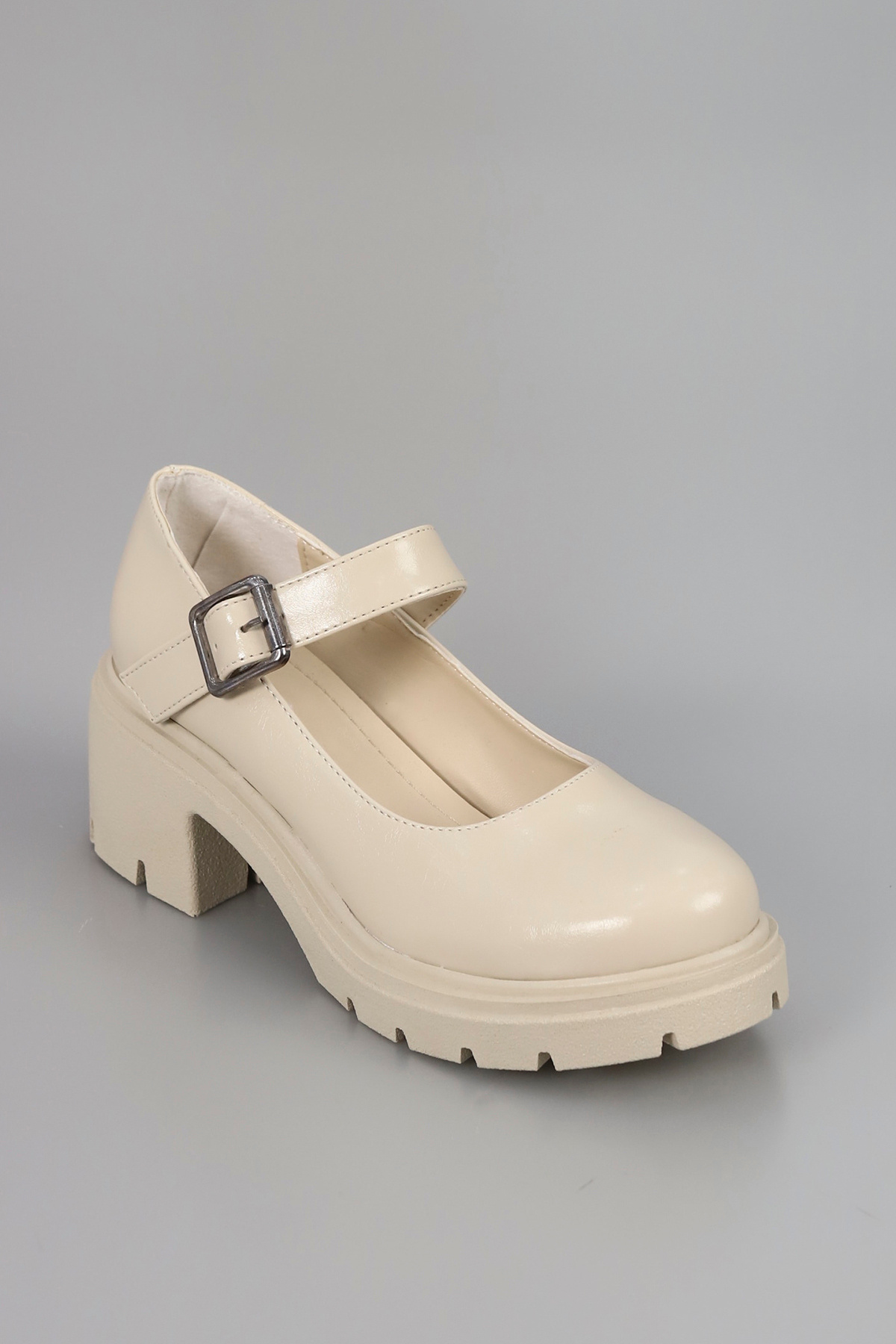 kajal ayakkabı JVL 027 Kemer Bağlamalı Loafer görsel 6