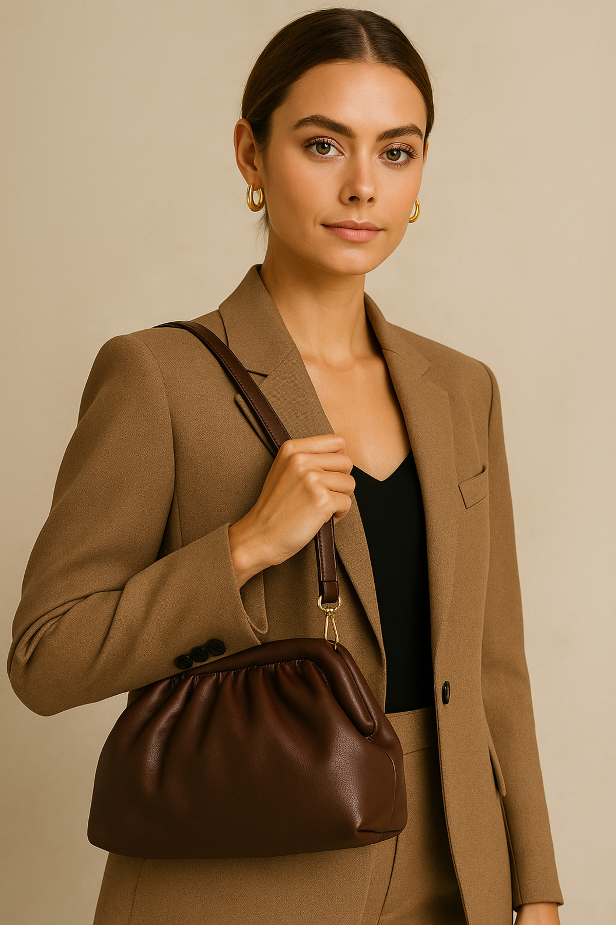 VELVET RUSH Clutch Portföy Çanta görsel 4