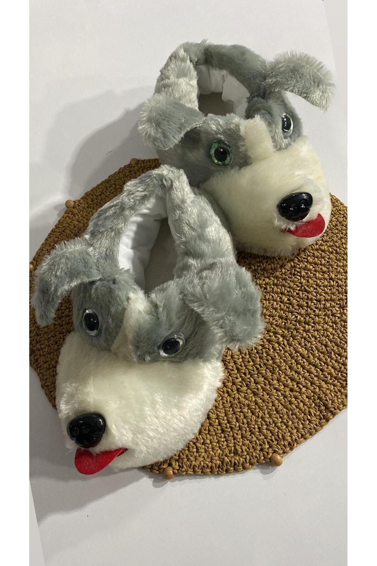 MODA Yumuşak Taban Sevimli Köpek Panduf görsel 5