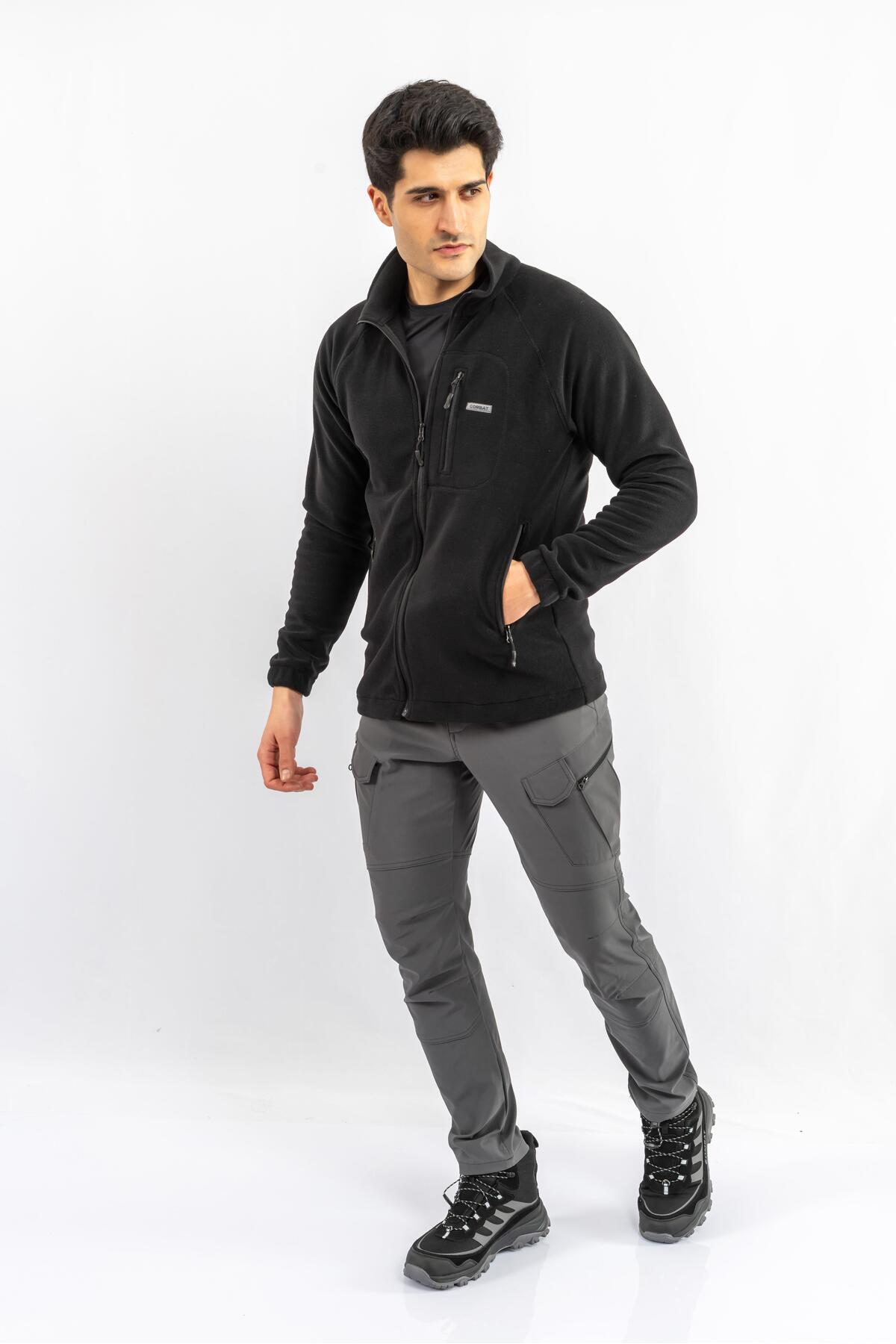 Combat Tactical Cardigan Polar-306 — مشکی WP-CMBT-306PLR