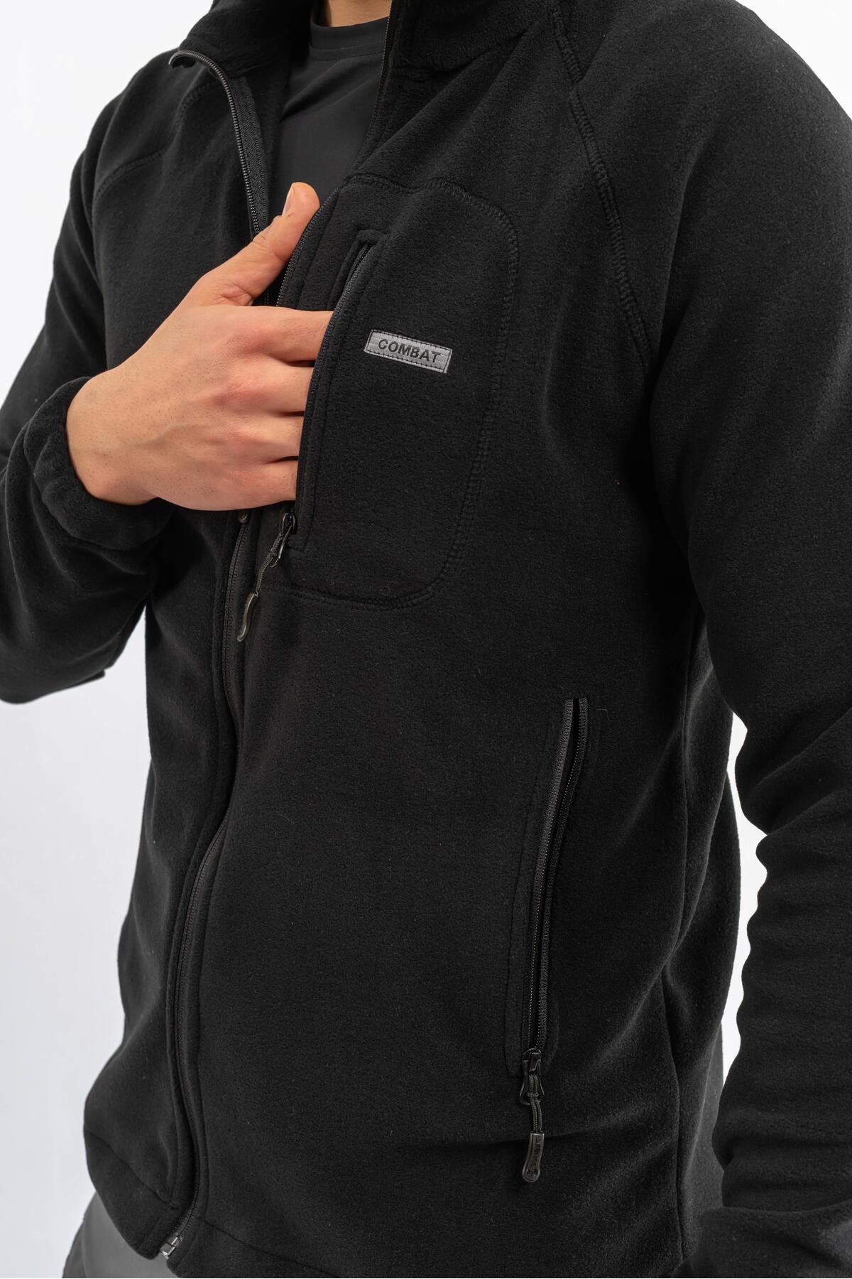 Combat Tactical Cardigan Polar-306 — مشکی WP-CMBT-306PLR — تصویر 4 از 6