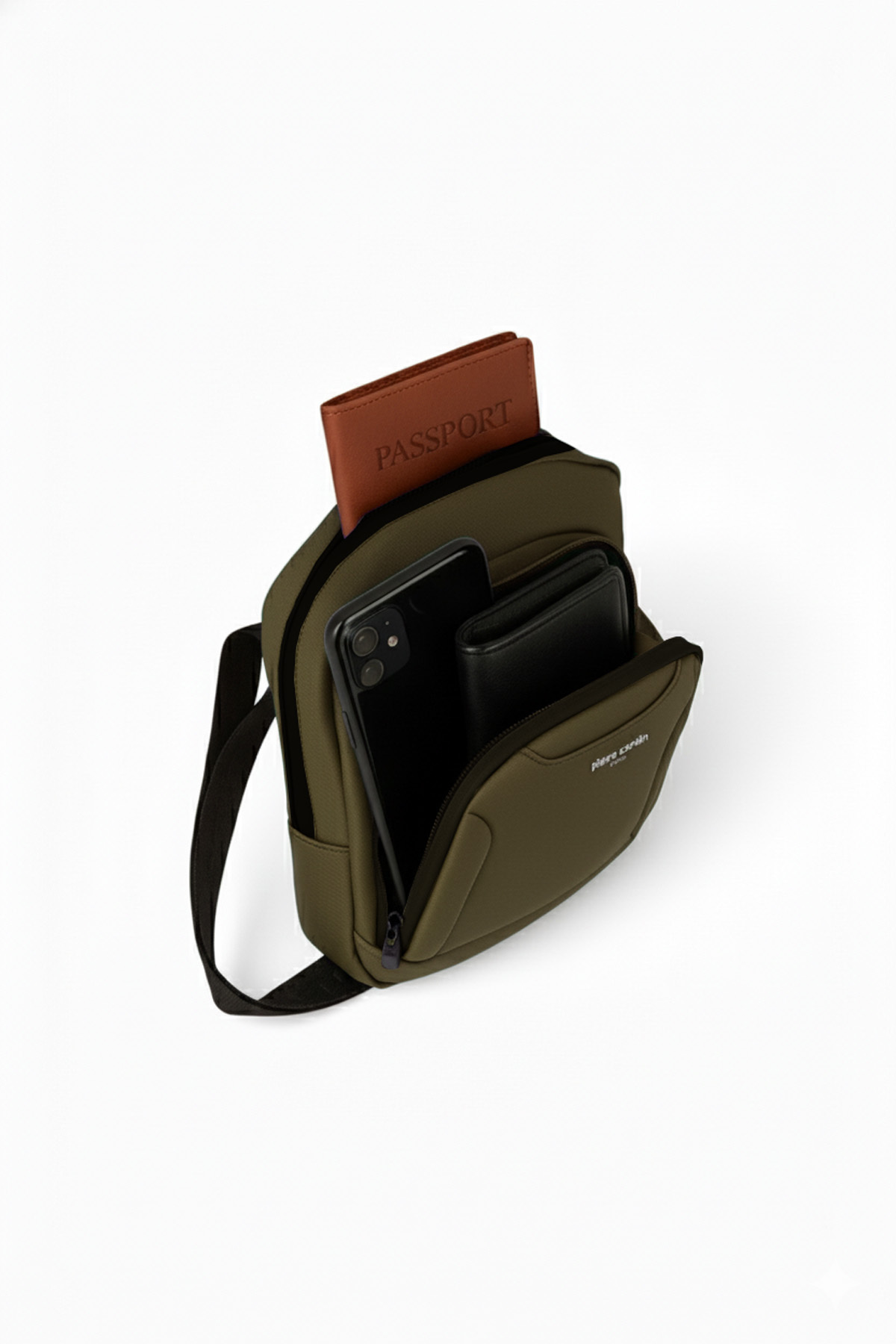 کیف پستچی مردانه راسته | پیر کاردین Pierre Cardin c002013-VR - تصویر 5