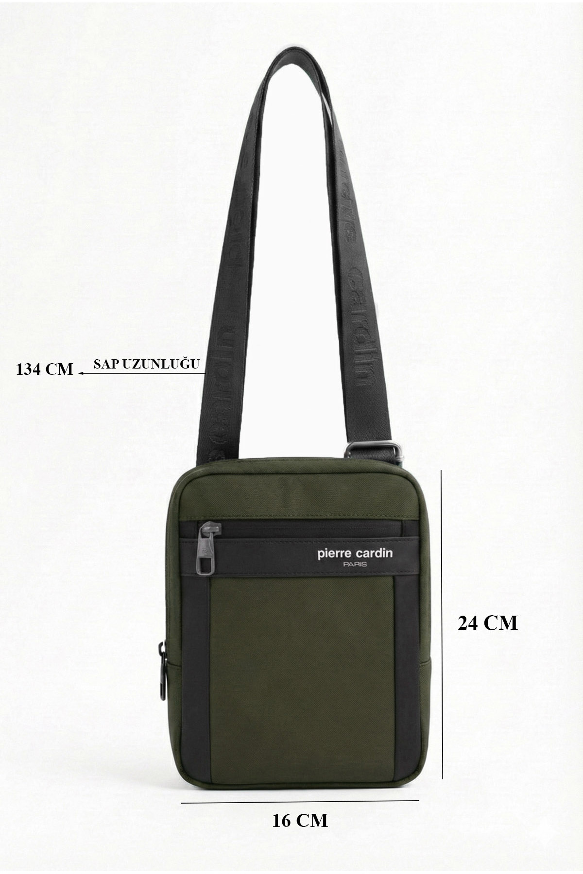 کیف پستچی مردانه راسته | پیر کاردین Pierre Cardin c002011-VR - تصویر 3