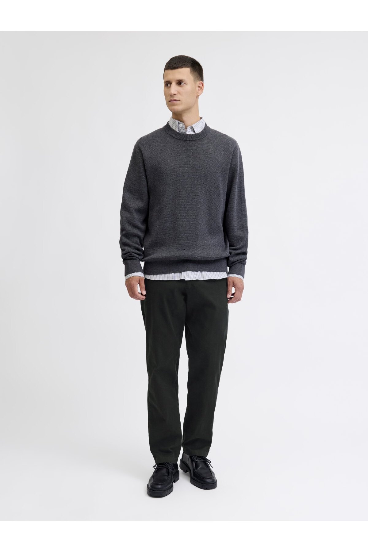 شلوار مردانه هندسی فاق نرمال | جک اند جونز Jack & Jones 12286940 - تصویر 3