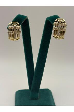 FASHION Zirkon Taşlı Çelik Seranay Kombin Küpe