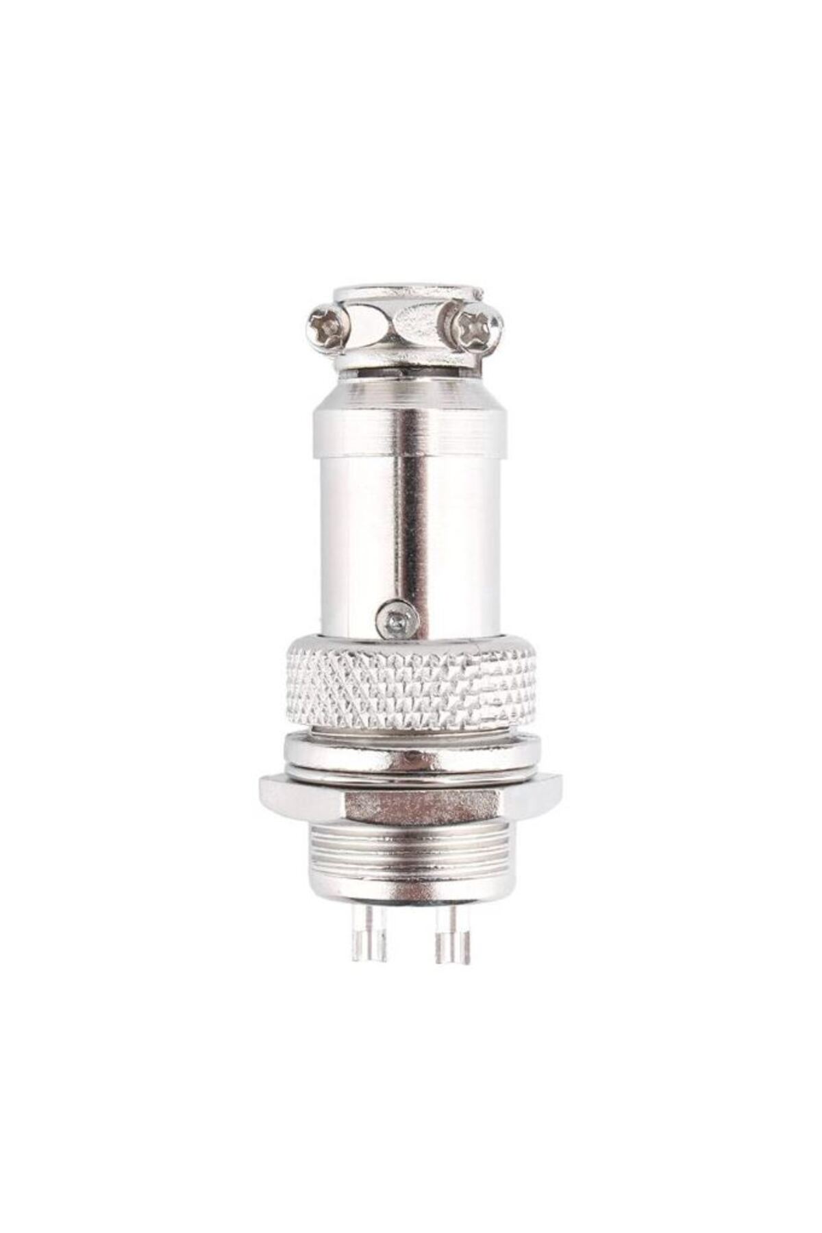 noca GX16 Havacılık Konektörü 2-Pin 400 V Vida Tipi Erkek ve Dişi
