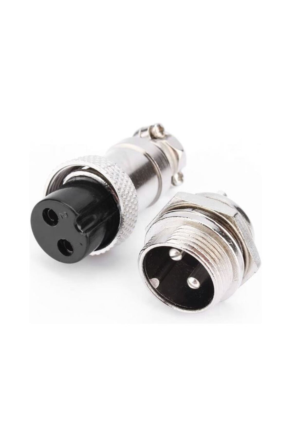 ケーセン パク　2体 noca GX16 Havacılık Konektörü 2-Pin 400 V Vida Tipi Erkek ve Dişi