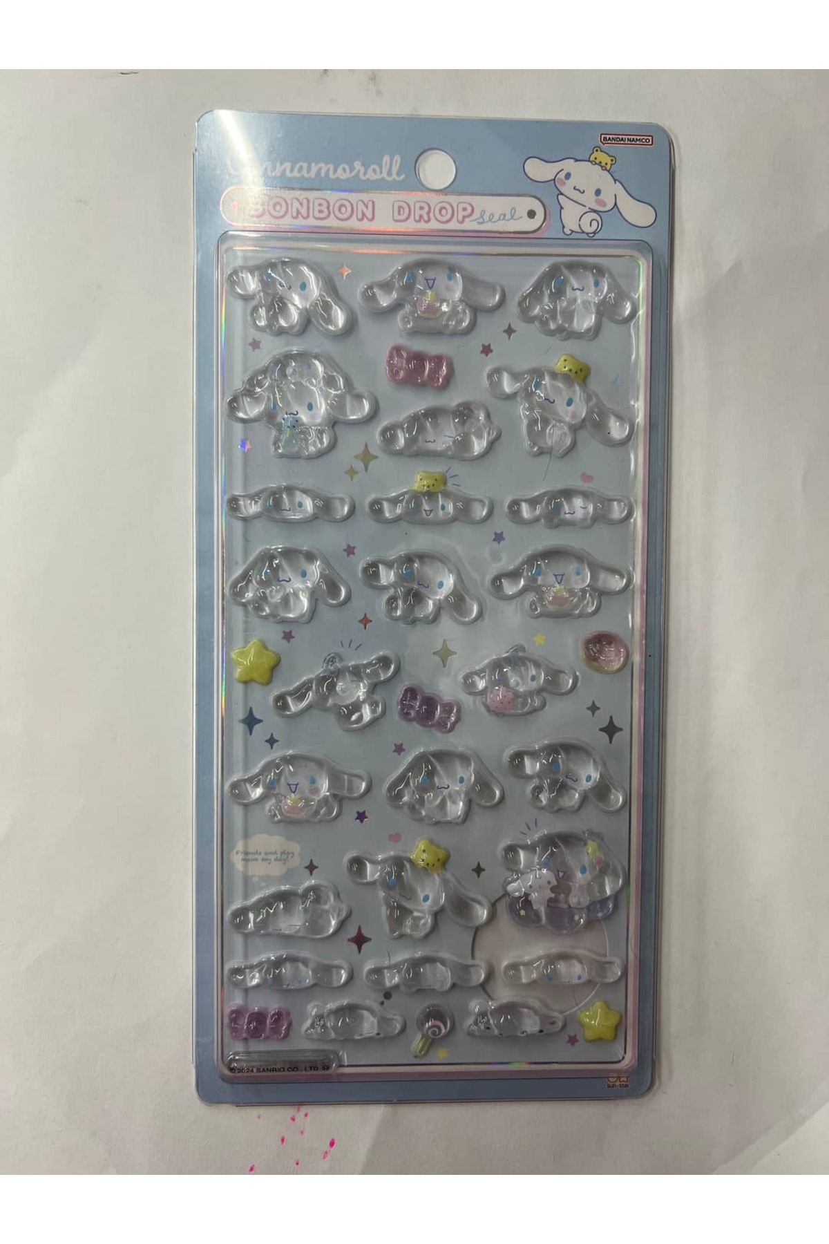 SANRIO Cinnamoroll Bonbon Drop Dolgulu Japon Sticker Çıkartma