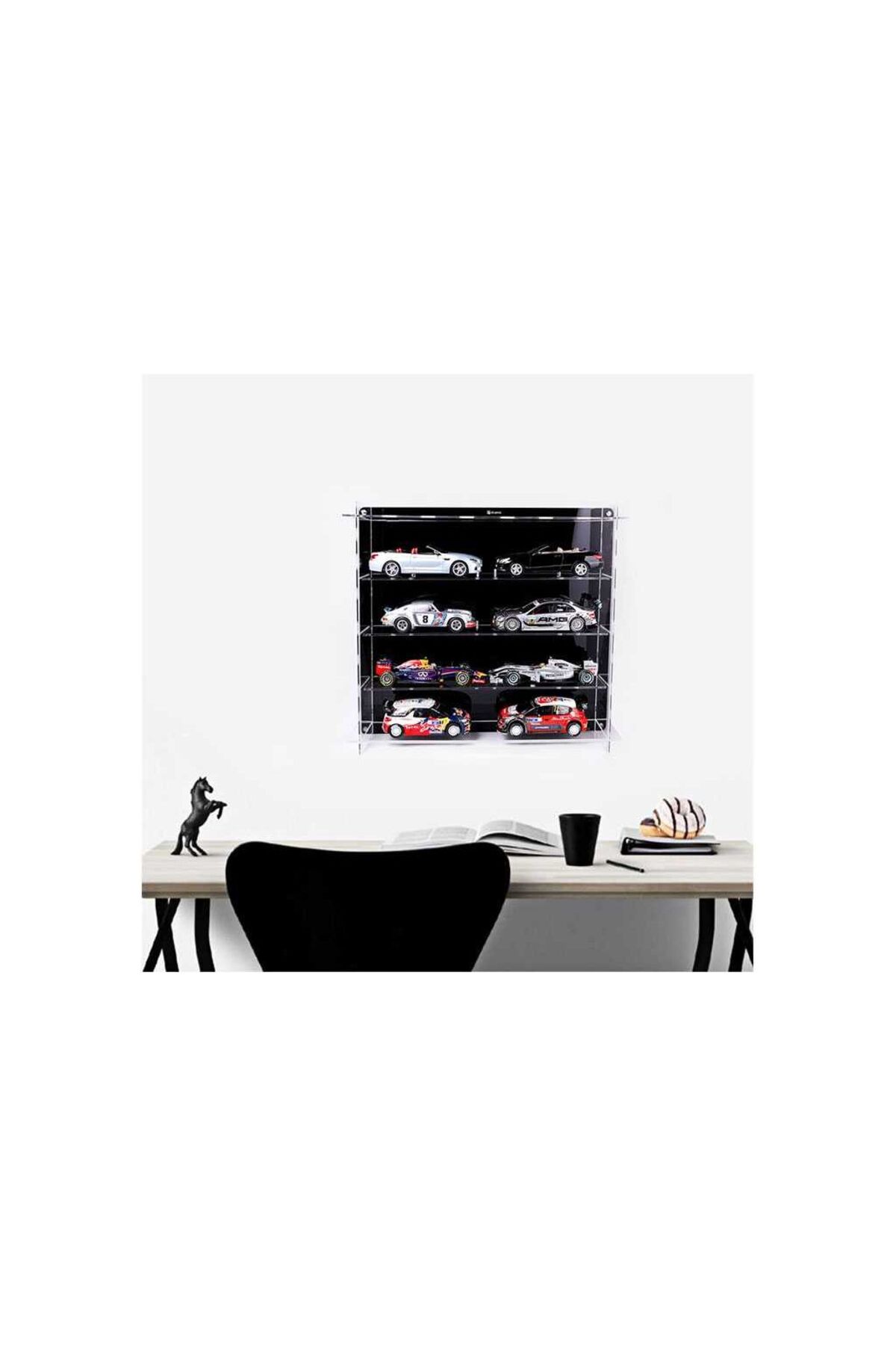 Atlantic Case Atlantic 40018 Multicase 4x2: 8 adet 1/18 ölçek