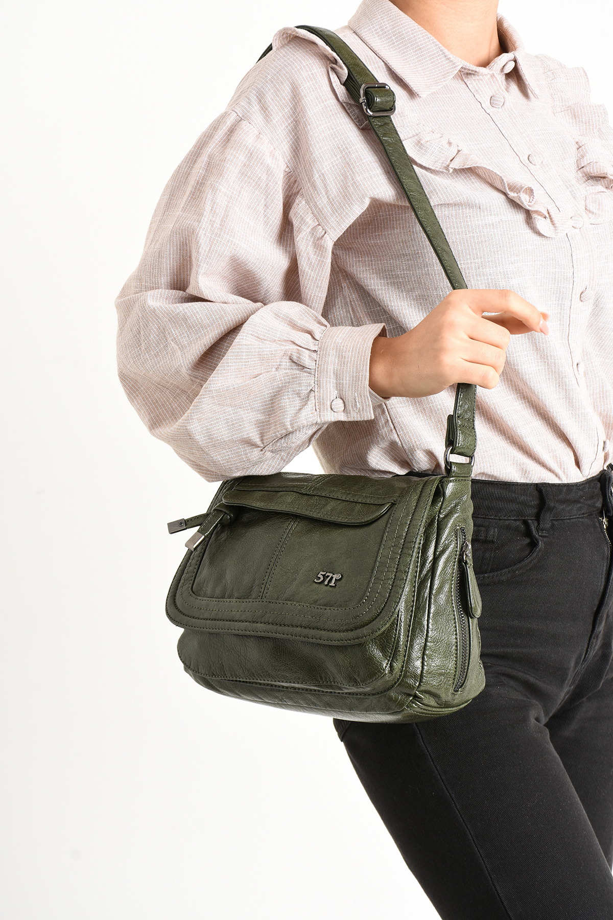 571 Collections Çanta Jasminel 571 Collections Yumuşak Dokulu Suni