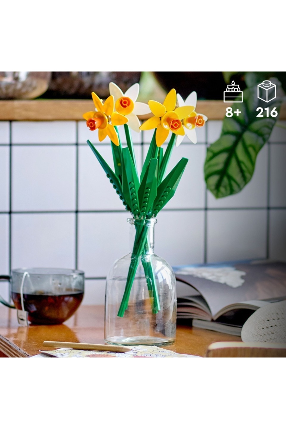 ست گل سهتکه: رز – آفتابگردان – نرگس