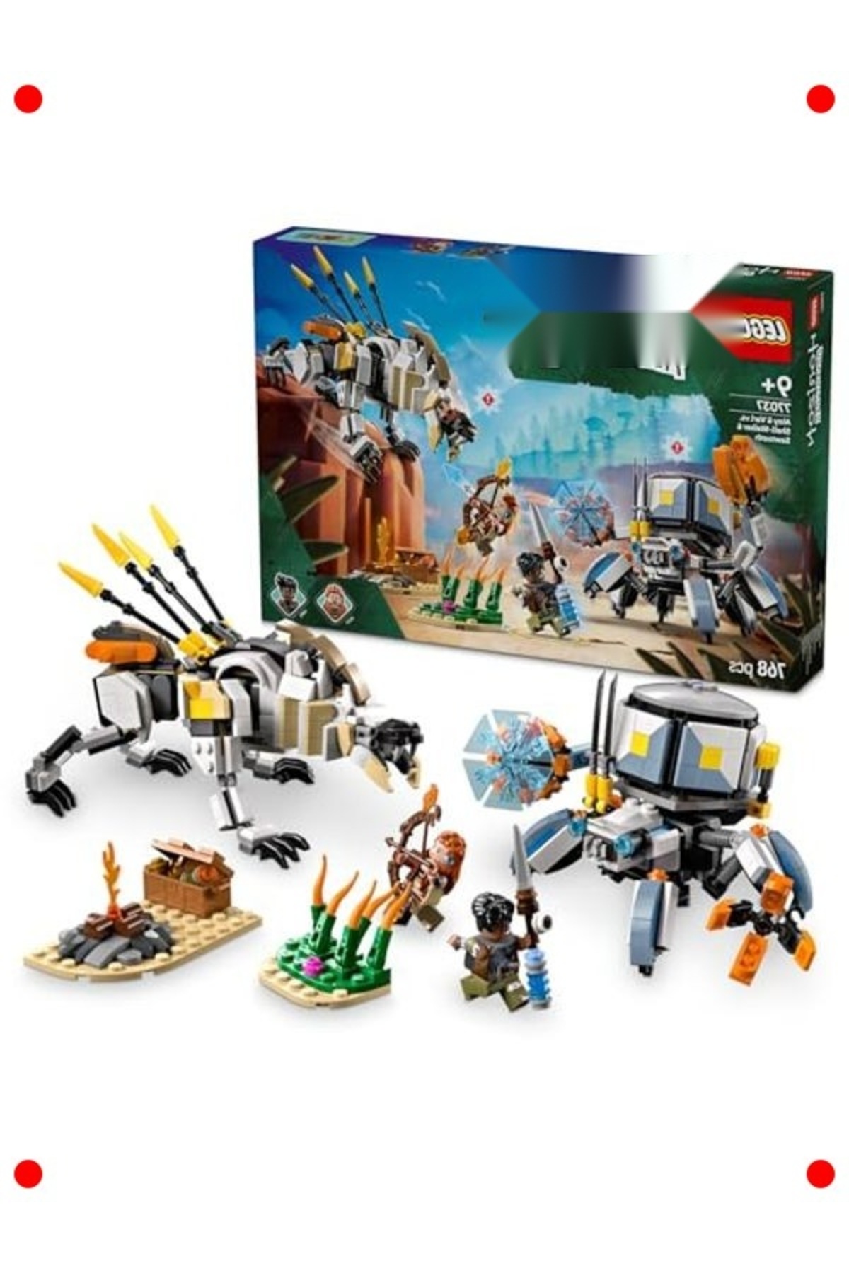 کیت ساخت ماجراجویی - قهرمانان در برابر هیولاهای رباتی ۹+